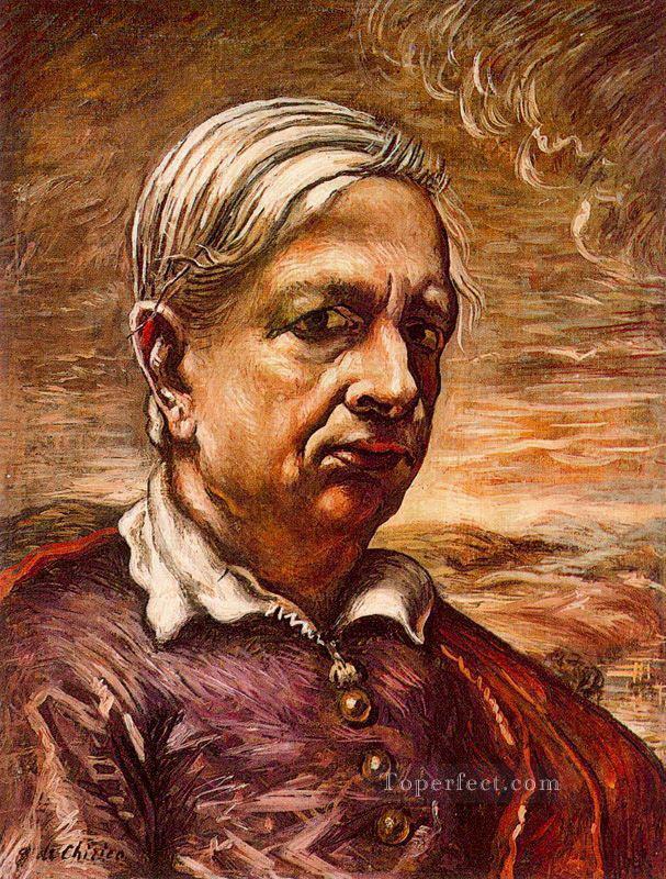 autorretrato 1 Giorgio de Chirico Surrealismo metafísico Pintura al óleo